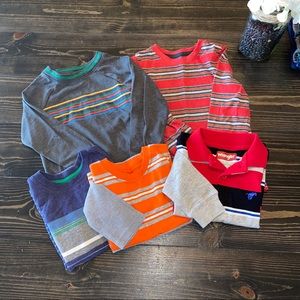 Toddler Boy Long Sleeve Shirt Bundle